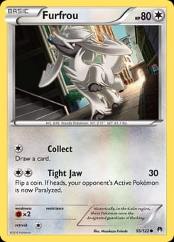 BREAKpoint Furfrou #95 card