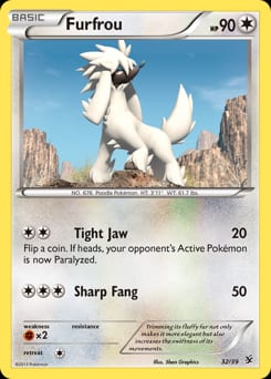 Kalos Starter Set Furfrou #32 card