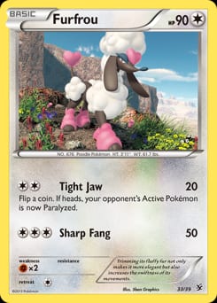 Kalos Starter Set Furfrou #33 card