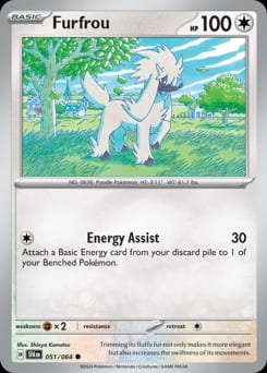 Shrouded Fable Furfrou #51 card