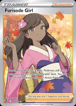 2022 Silver Tempest Furisode Girl #190 card