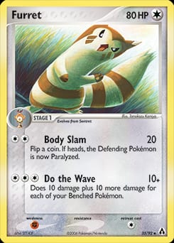 2006 Legend Maker Furret #33 card