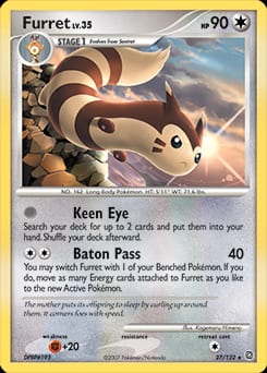 Secret Wonders Furret #27 card