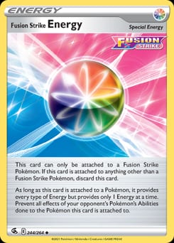 Fusion Strike Fusion Strike Energy #244 card