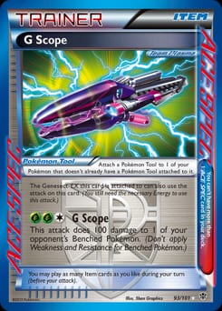 2013 Plasma Blast G Scope #93 card
