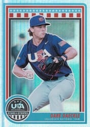 2025 Panini Stars & Stripes Base Set Gabe Gaeckle #73 card