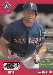 2002 Upper Deck 40-Man Base Set Gabe Kapler #250 card