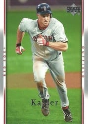 2007 Upper Deck Base Set Gabe Kapler #67 card