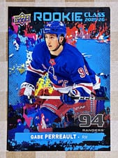 2025-26 Upper Deck Rookie Commemorative Class Gabe Perreault #RC-11 card