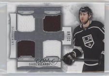 2022-23 Upper Deck The Cup Foundations Quad Jersey Gabe Vilardi #F-GV card