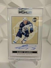 2024-25 Upper Deck Clear Cut Vintage Autos Gabe Vilardi #VA-GV card