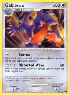 2009 POP Series 9 Gabite #8 card