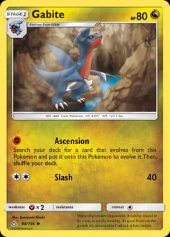 2018 Ultra Prism Gabite #98 card
