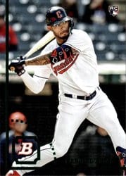 2022 Bowman Heritage Base Set Gabriel Arias #42 card