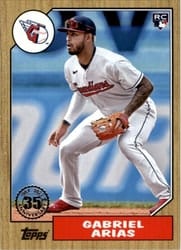 2022 Topps Update 1987 Topps Gabriel Arias #87TBU-47 card