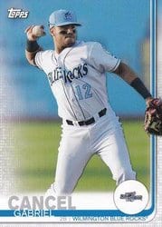 2019 Topps Pro Debut Base Set Gabriel Cancel #156 card