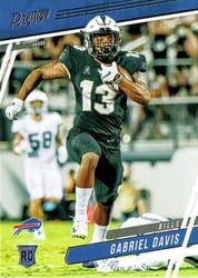 2020 Panini Prestige Base Set Gabriel Davis #215 card