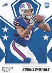 2020 Panini Rookies & Stars Base Set Gabriel Davis #134 card