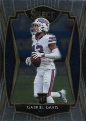 2020 Panini Select Base Set Gabriel Davis #182 card