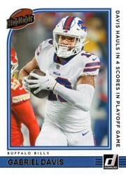 2022 Donruss Highlights Gabriel Davis #H-GD card