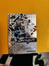 2022 Panini Mosaic Scripts Gabriel Davis #S-GD card