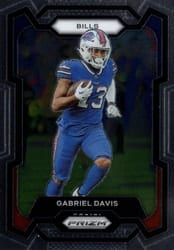 2023 Panini Prizm Base Set Gabriel Davis #29 card