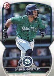 2023 Bowman Draft Base Set Gabriel Gonzalez #BD-72 card