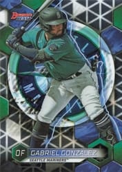 2023 Bowman's Best Top Prospects Gabriel Gonzalez #TP-4 card