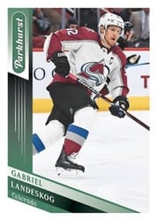 2019-20 Parkhurst Base Set Gabriel Landeskog #210 card