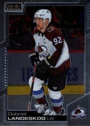 2020-21 O-Pee-Chee Platinum Base Set Gabriel Landeskog #63 card