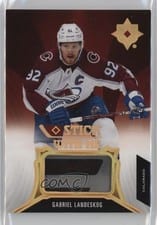 2021-22 Upper Deck Ultimate Collection Stick With Me Gabriel Landeskog #SWM-LA card