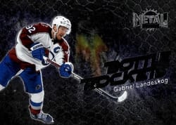 2022-23 SkyBox Metal Universe Bottle Rockets Gabriel Landeskog #BR-2 card