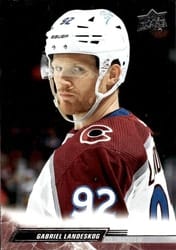 2022-23 Upper Deck Base Set Gabriel Landeskog #48 card