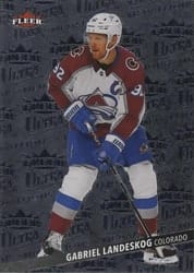 2025-26 Fleer Ultra Medallions Gabriel Landeskog #M-43 card