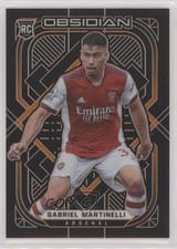 2021 Panini Obsidian Gabriel Martinelli Electric Etch Orange #149 card