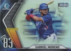 2022 Bowman Scouts' Top 100 Gabriel Moreno #BTP-83 card