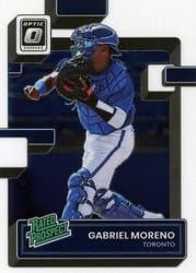 2022 Donruss Optic Rated Prospects Gabriel Moreno #RP-4 card