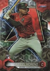2023 Bowman's Best Base Set Gabriel Moreno #38 card