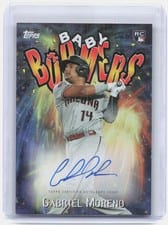 2023 Topps Archives 1998 Baby Boomers Autographs Gabriel Moreno #98BB-GM card
