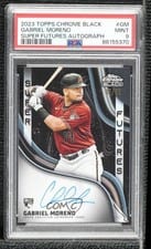 2023 Topps Chrome Black Super Futures Autographs Gabriel Moreno #SFA-GM card
