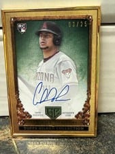 2023 Topps Gilded Collection Gallery of Gold Autographs Gabriel Moreno #GOG-GM card