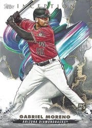 2023 Topps Inception Base Set Gabriel Moreno #70 card