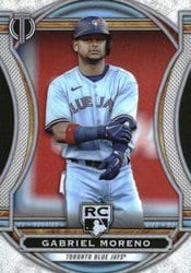 2023 Topps Tribute Base Set Gabriel Moreno #96 card