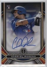 2023 Topps Tribute League Inauguration Autographs Gabriel Moreno #LIA-GM card