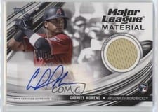 2023 Topps Update Major League Material Autographs Gabriel Moreno #MLMA-GM card