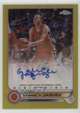 2022 Topps Chrome McDonald's All American Topps Chrome Autographs Gabriela Jaquez #CA-GJ card
