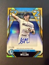 2024 Bowman Draft Class of 2024 Autographs Gage Miller #C24-GM card