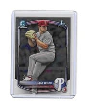 2025 Bowman Draft Chrome Gage Wood #BDC-4 card