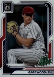 2026 Donruss Optic Gage Wood #160 card