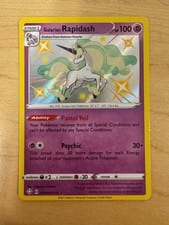 2021 Shining Fates Shiny Vault Galarian Rapidash #SV048 card